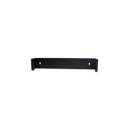 Cable Wholesale Rackmount Hinged Wall Mounting Bracket, 2U, Dimensions: 3.5 (H) x 19 (W) x 4 (D) inches 68BP-1102U